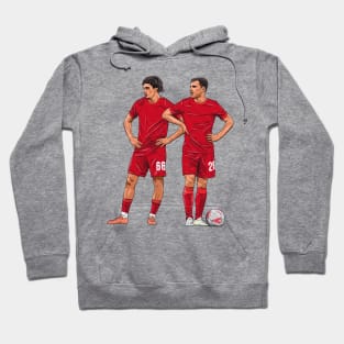 Trent and Robbo take free kicks Hoodie